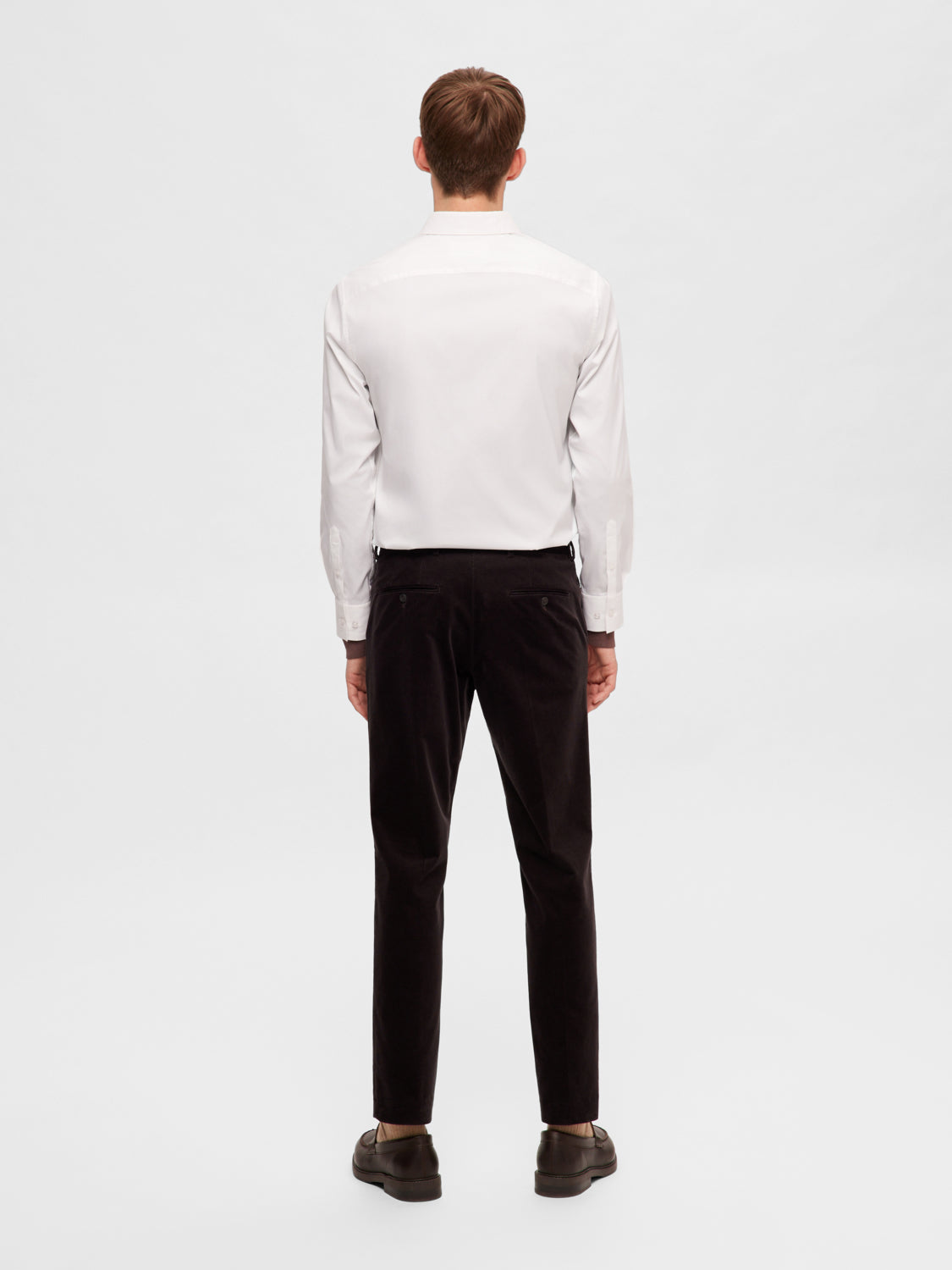 Slim Travel Skjorte - Hvit/ Bright White